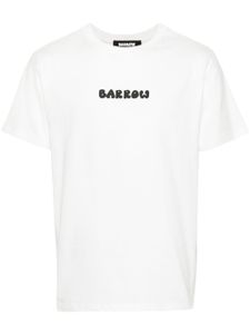 BARROW t-shirt en coton à logo imprimé - Blanc