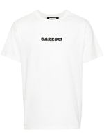 BARROW t-shirt en coton à logo imprimé - Blanc