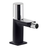 Bidetkraan Tres Loft | Opbouw | Mengkraan | 1-knop | Rond | Zwart chroom