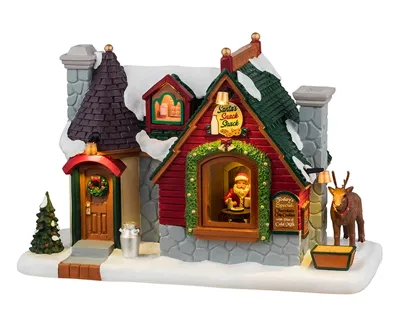 Santas Snack Shack Lemax Santa's Wonderland Collection 2024