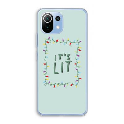 It's Lit: Xiaomi Mi 11 Lite Transparant Hoesje