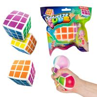 Fun Knijpkubus Magische Puzzel 6cm