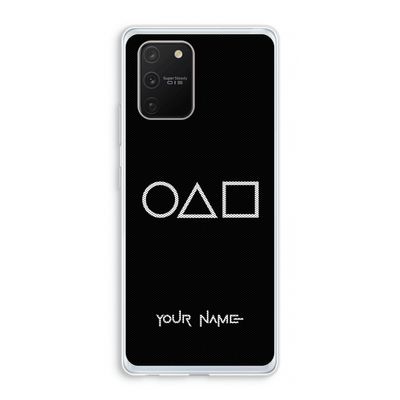 Squid Game: Samsung Galaxy S10 Lite Transparant Hoesje