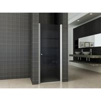 Wiesbaden Tussendeur 800x2000 mm - NANO Rookglas/Chroom