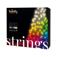Twinkly Strings kerstverlichting Wit en Kleur 600 lampjes