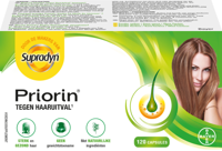 Supradyn Priorin Voedingssupplement Anti Haaruitval Met Biotine 120 Capsules