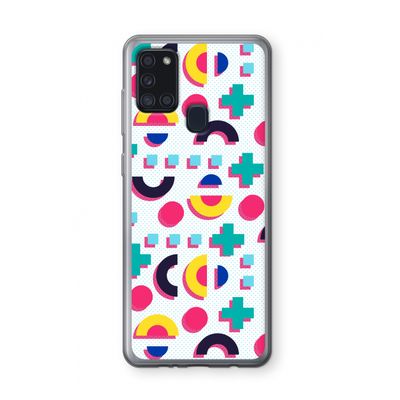 8-bit N°2: Samsung Galaxy A21s Transparant Hoesje