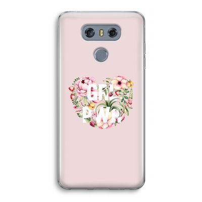 GRL PWR Flower: LG G6 Transparant Hoesje