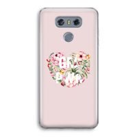 GRL PWR Flower: LG G6 Transparant Hoesje