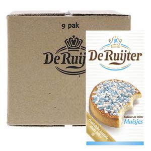 De Ruijter - Blauwe & Witte Muisjes - 9x 330g