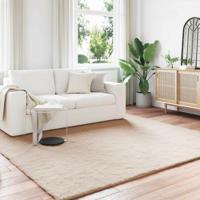 Nep Konijnenbont Tapijt Olite Taupe 240 x 240 cm Polyester