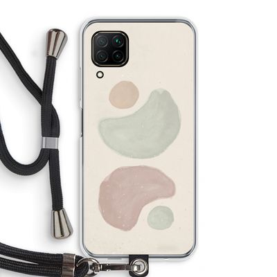 Geo #10: Huawei P40 Lite Transparant Hoesje met koord