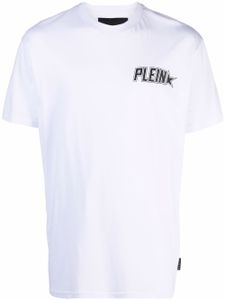 Philipp Plein t-shirt à logo Plein Star imprimé - Blanc