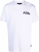 Philipp Plein t-shirt à logo Plein Star imprimé - Blanc