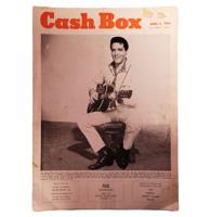 Cash Box Magazine Vol.25 Nr. 31 - Elvis Presley Cover April 11 1964 - thumbnail