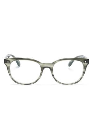 Oliver Peoples lunettes de vue Hildie à monture papillon - Gris