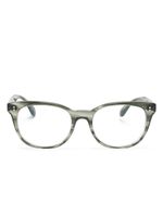 Oliver Peoples lunettes de vue Hildie à monture papillon - Gris - thumbnail