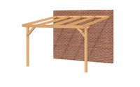 Aanbouwveranda OBLIQUE Schuin dak - 400x400 cm- Schuin dak- - YARD Outdoor Aanbouwveranda OBLIQUE Schuin dak - 400x400 cm- Schuin dak- - YARD Outdoor