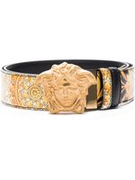 Versace ceinture à boucle Medusa - Noir