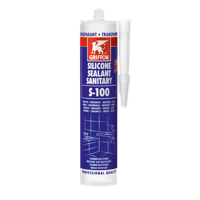 Griffon siliconenkit s-100 wit 310ml