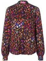 Blouse lange mouwen Van Marcel Ostertag multicolour - thumbnail