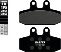 GALFER remblokken "fd195" brake pad fd195 g1054 organic standard