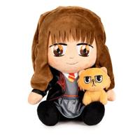 Harry Potter Knuffel Hermelien met Crookshanks 29 cm