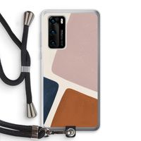 Geo #2: Huawei P40 Transparant Hoesje met koord