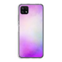 Clouds pastel: Samsung Galaxy A22 5G Transparant Hoesje