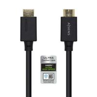 HDMI-Kabel Aisens A150-0420 Zwart 50 cm