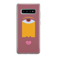 Mono V: Samsung Galaxy S10 Plus Transparant Hoesje