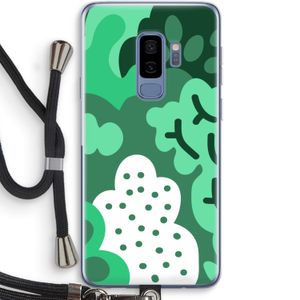Bushes: Samsung Galaxy S9 Plus Transparant Hoesje met koord