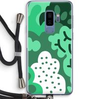 Bushes: Samsung Galaxy S9 Plus Transparant Hoesje met koord