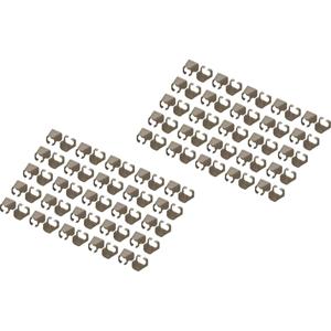 Digitus A-CC-BR A-CC-BR Gekleurde clips voor patchkabel Bruin