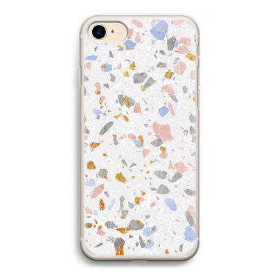 Terrazzo N°8: iPhone 7 Transparant Hoesje