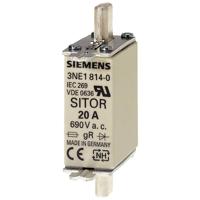 Siemens 3NE18180 Zekeringsinzetstuk Afmeting zekering : 0 63 A 690 V 3 stuk(s)