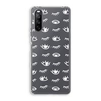 Eye pattern #3: Sony Xperia 10 III Transparant Hoesje