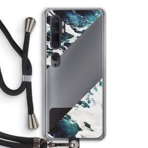 Golven: Xiaomi Mi Note 10 Transparant Hoesje met koord