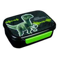 Jurassic World Lunchbox Zwart/Groen - thumbnail