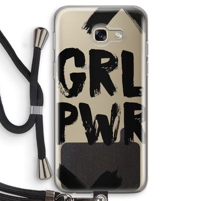 Girl Power #2: Samsung Galaxy A5 (2017) Transparant Hoesje met koord