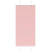 Plissé rolgordijn 65x150 cm stofbreedte 64,4 cm polyester roze