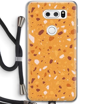 Terrazzo N°24: LG V30 Transparant Hoesje met koord