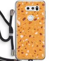 Terrazzo N°24: LG V30 Transparant Hoesje met koord