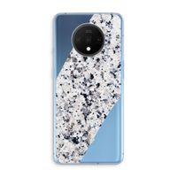 Gespikkelde marmer: OnePlus 7T Transparant Hoesje