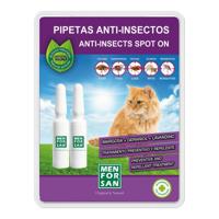 Insectenafweermiddel Menforsan 2 Stuks Pipetten Kat