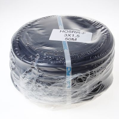 Kabel neopr.zwart 3x1.5 (50m)