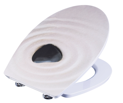 Cornat Wc-Bril Duroplast Sc Hart-Zand - KSDSC253