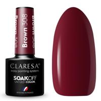 Claresa uv/led gellak 5ml brown 308 full berries