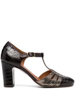 Chie Mihara Wance 90mm strappy leather pumps - Violet - thumbnail