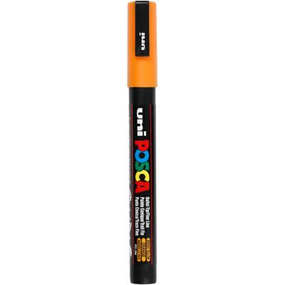 Uni-Posca Posca marker, afm pc-3m, lijndikte 0,9-1,3 mm, fijn, bright yellow, 1 stuk